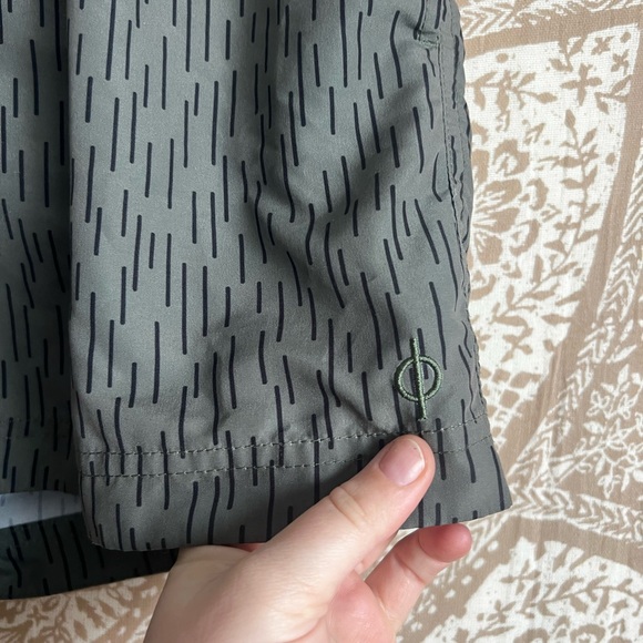 Samsoe Samsoe Mason Swim Shorts in Drop AOP - Picture 2 of 7